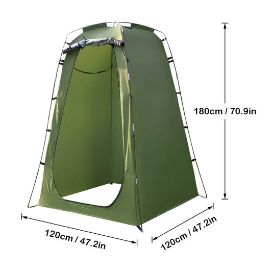 Tent for Shower 6FT Privacy Changing Room Camping Biking Toilet Shower Beach