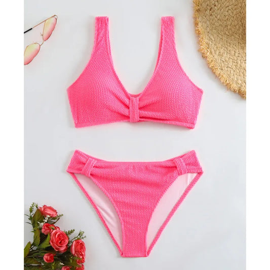 Pink Sexy Bikinis Female Swimsuits Women's Swimwear