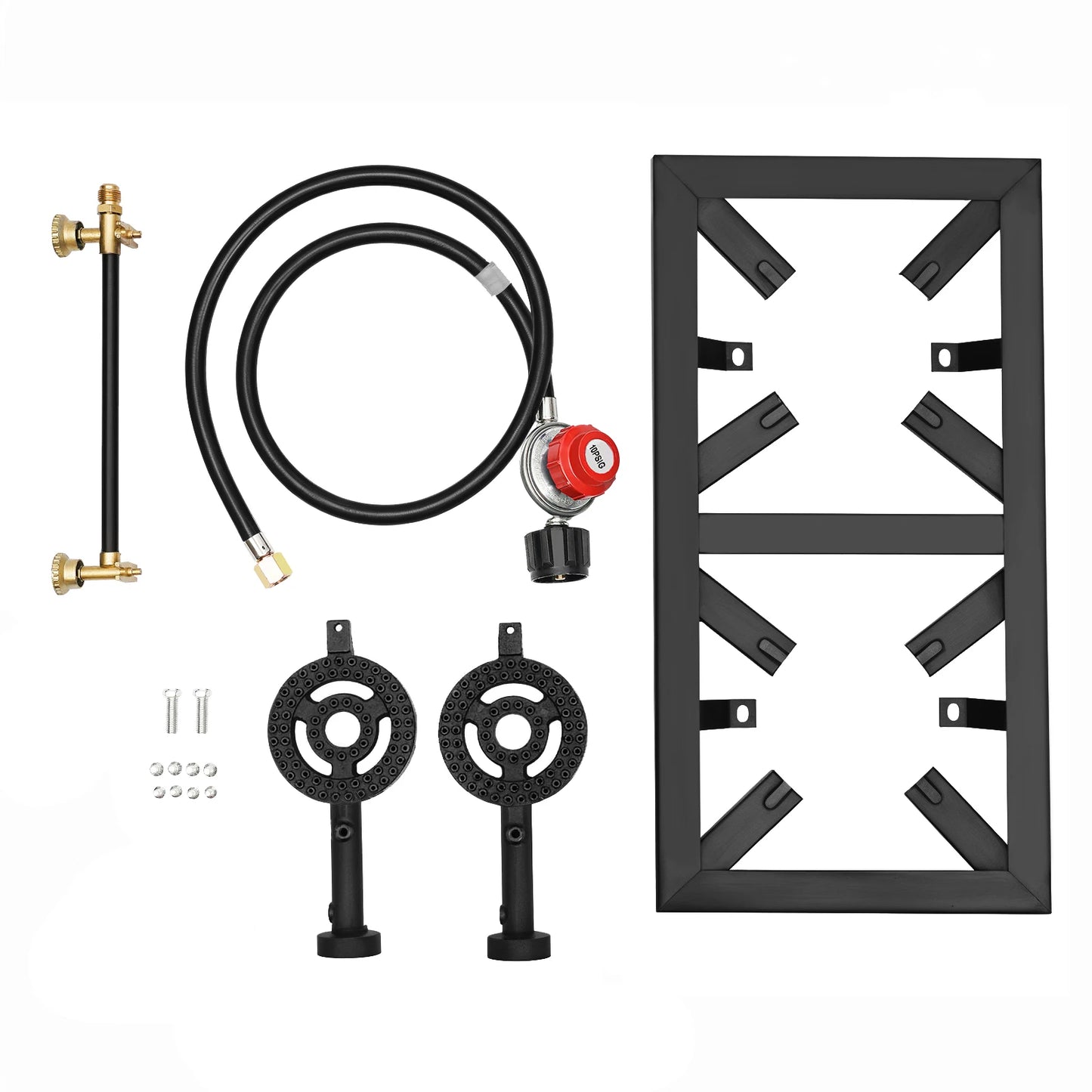 Portable 2 Burners For Outdoor BBQ Camping