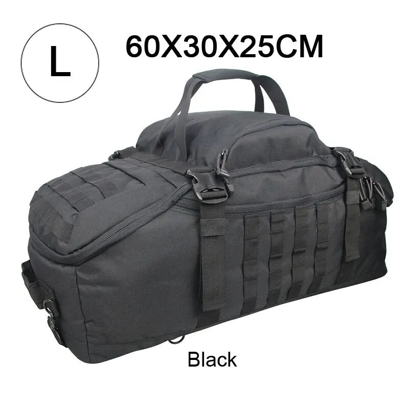 LQARMY 60L 80L Camping Bag Tactical Backpack Molle
