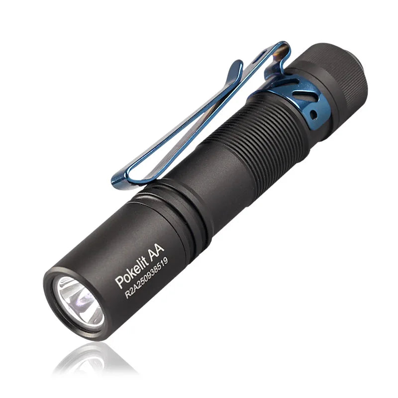 Small Rechargeable Pocket LED Flashlight 1000 Lumens for Everyday Carry
