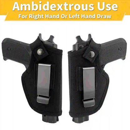 Tactical Waistband Holster for Glock 17/19/22, Right or Left Hand Draw Ambidextrous IWB/OWB Holster 2-Piece Set