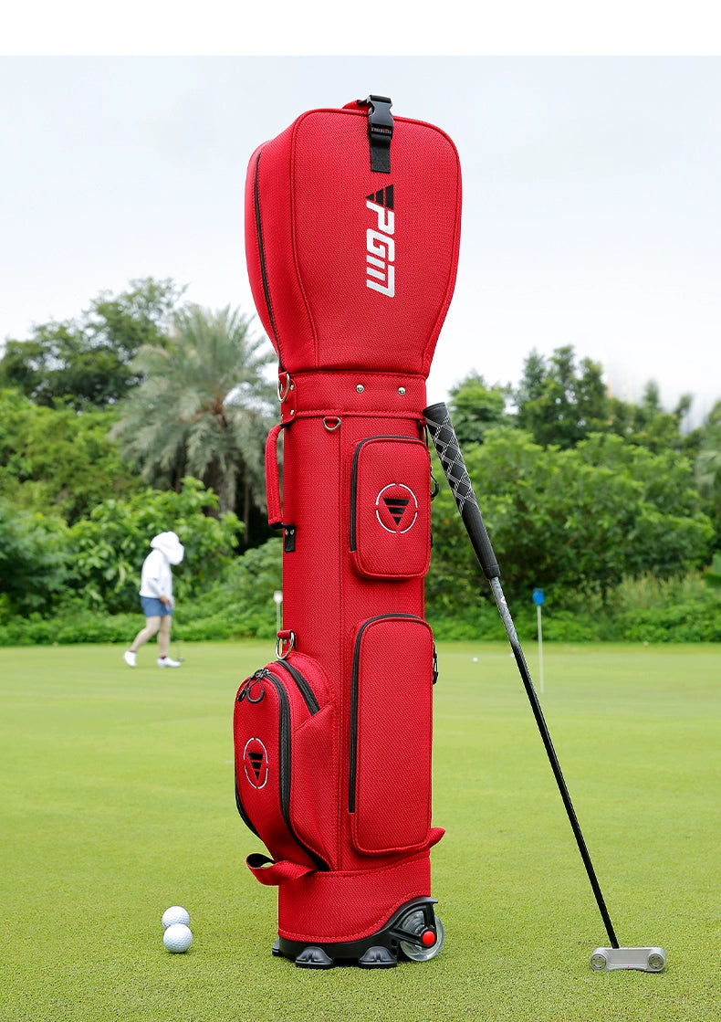 PGM Men's and Women's Lightweight Golf Bag with Pulley