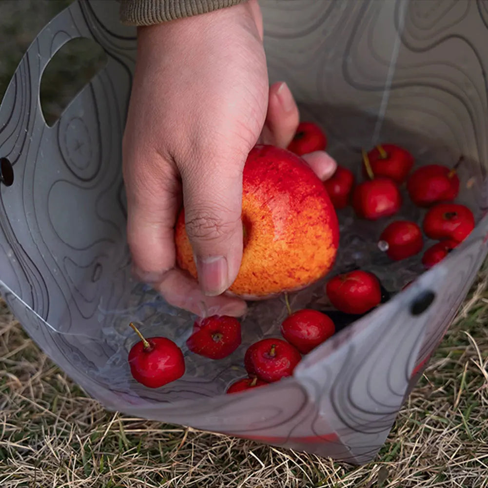 Outdoor Portable Foldable Dinnerware Set for Camping or Hiking