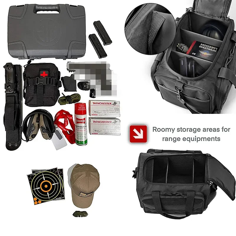 Tactical Gun Range Storage Bag