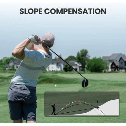 Golf Incline rangefinder, 1100 yards rechargeable laser Magnetic rangefinder