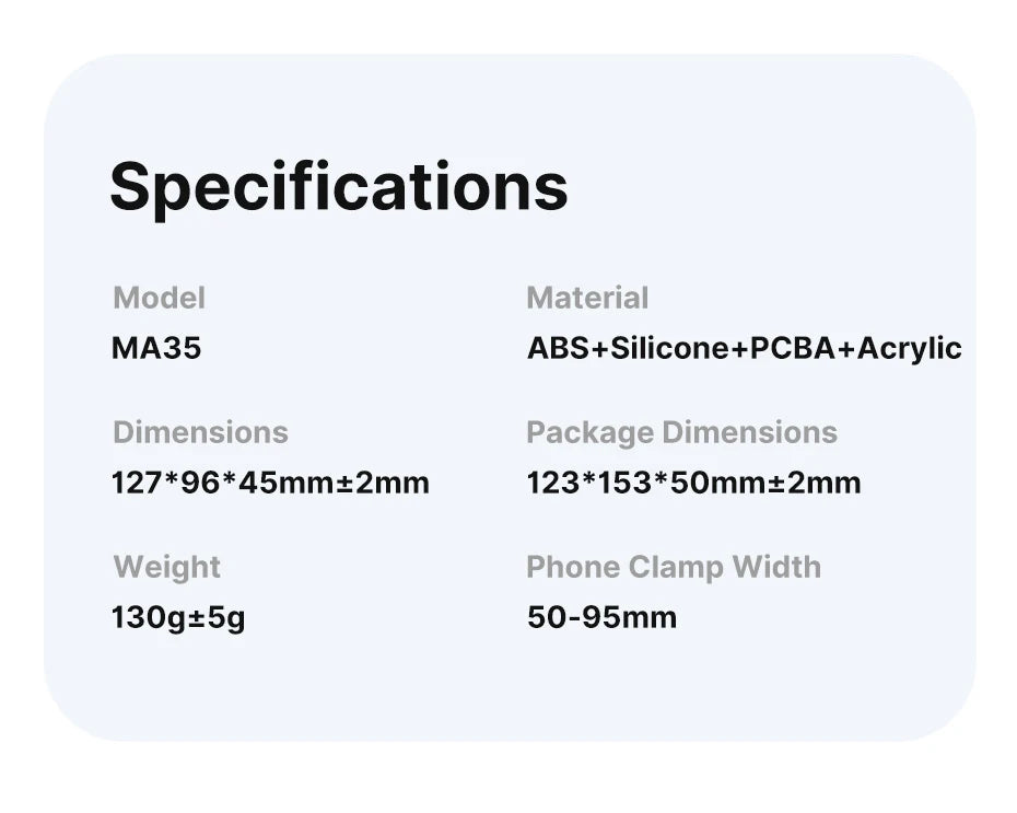 MagSafe Smartphone Camera Shutter Grip Bluetooth Selfie Handle