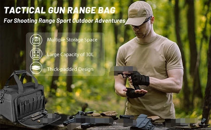 Tactical Gun Range Storage Bag