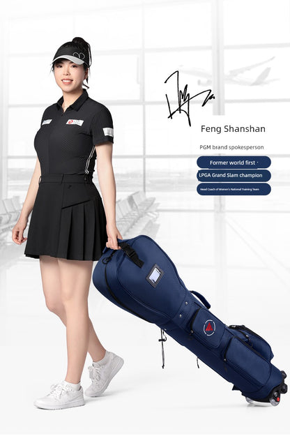 PGM Men's and Women's Lightweight Golf Bag with Pulley