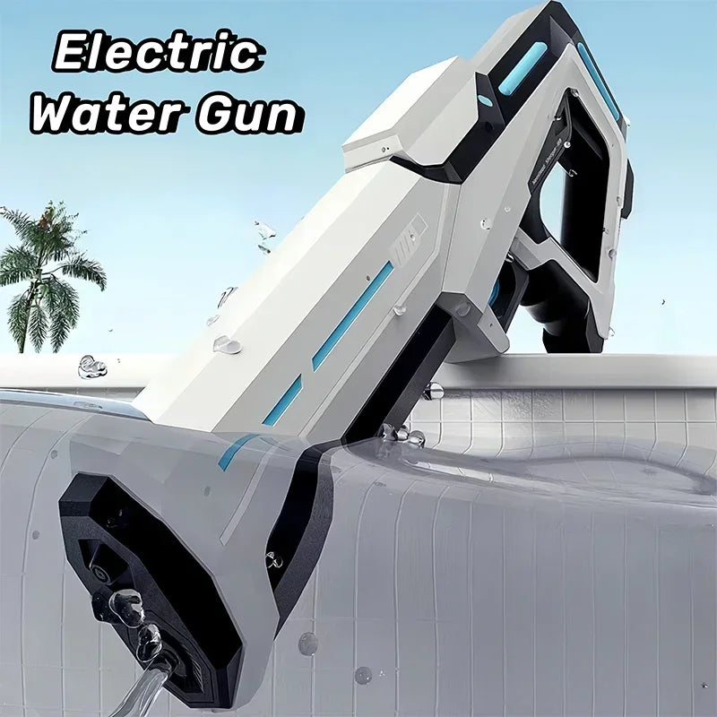 Electric Water Guns For Adults Powerful Squirt Automatic Suction Water Blasters