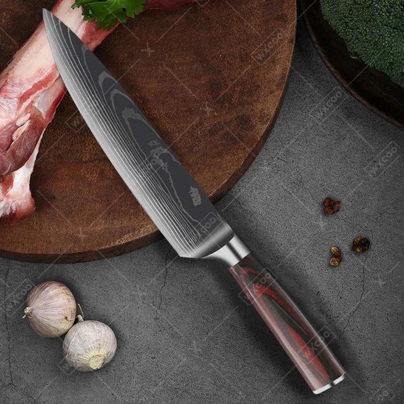 Kitchen Chef Knife 3 Pcs  Set