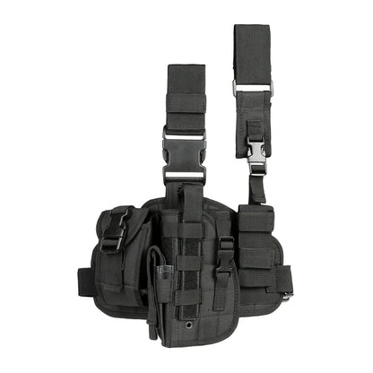 Tactical Leg Gun Holster Multi-function Camouflage Tied Leg Phone Pocket