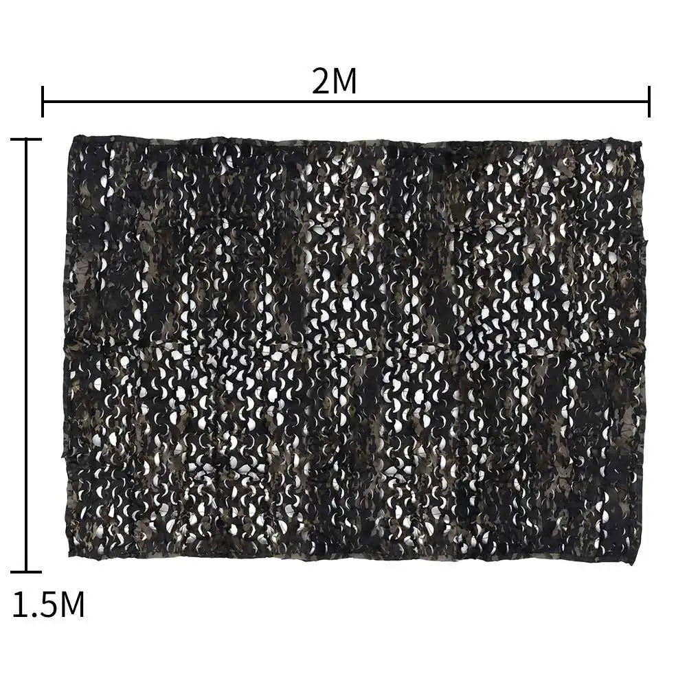 1.5x2m Outdoor Tactical Camouflage Net, Shading Net