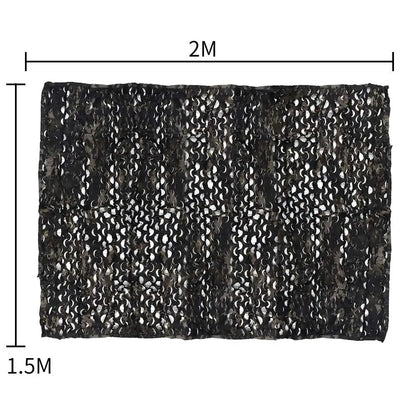 1.5x2m Outdoor Tactical Camouflage Net, Shading Net
