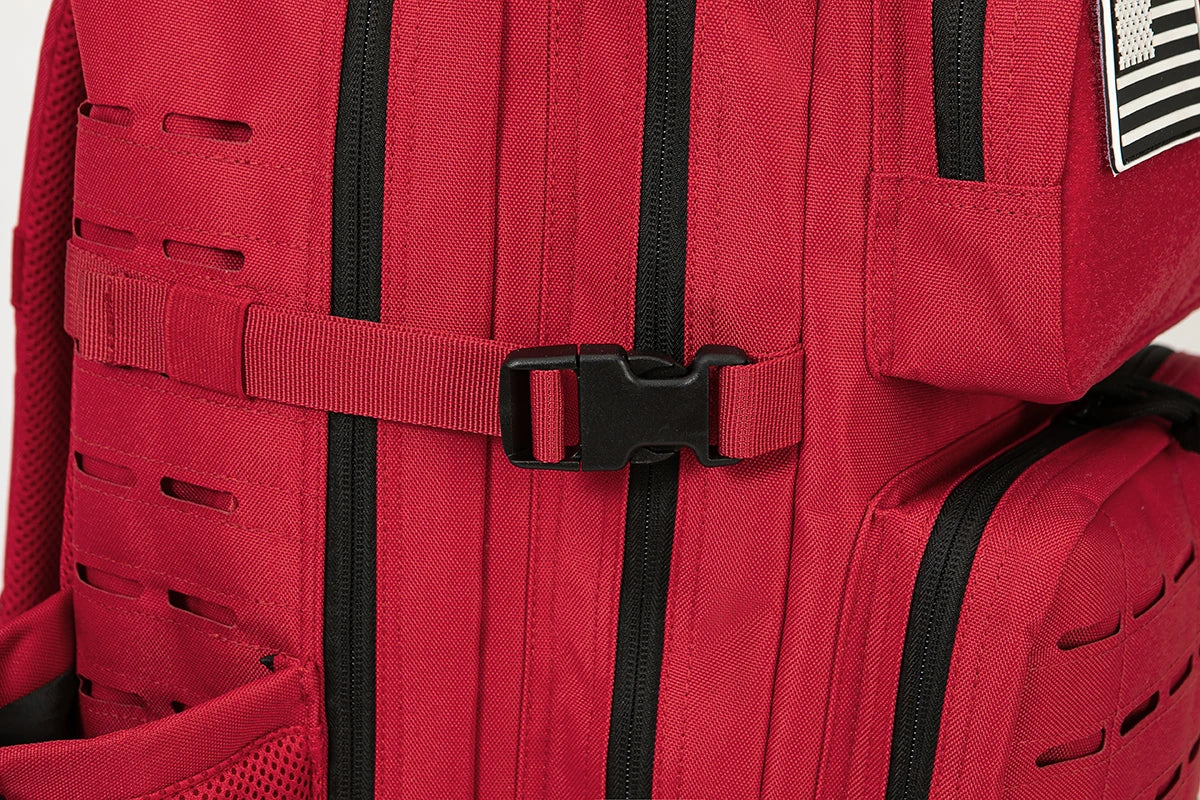 45L Men's Tactical Backpack with Double Cup Holder