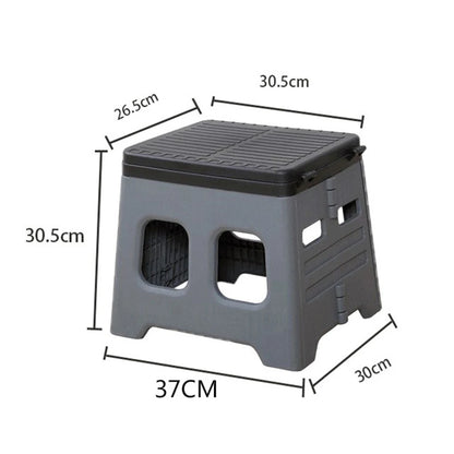 Portable Folding Toilet with Lid