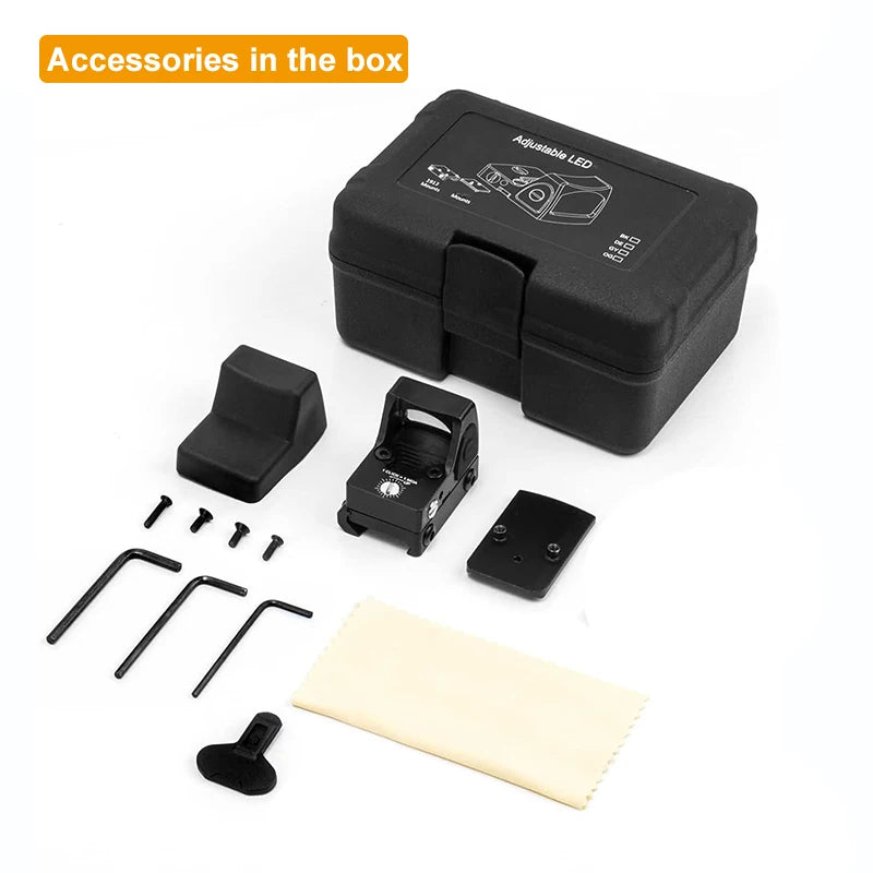 Mini MR Red Dot Sight Collimator Rifle Reflex Sight