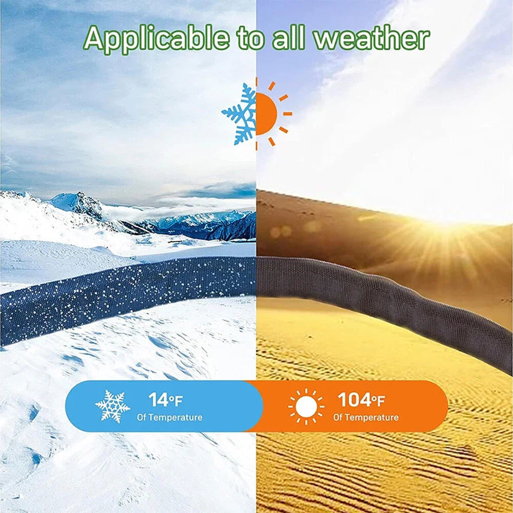 Non-Expandable Garden Water Hose Kink Free Lightweight 50/100ft