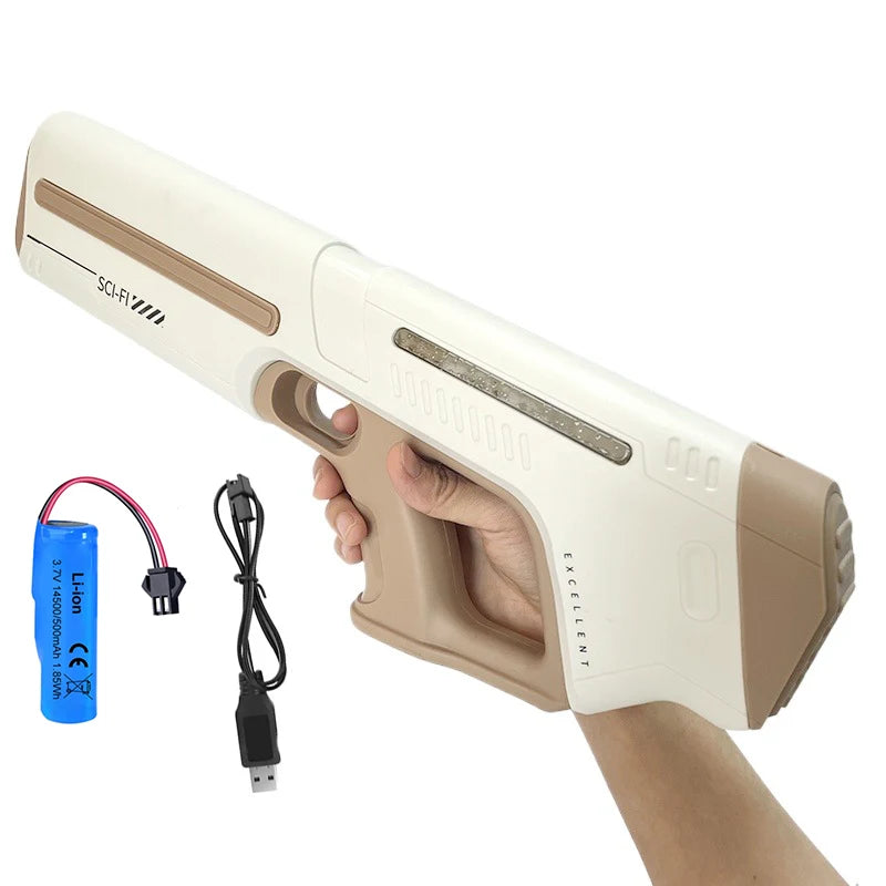 Electric Water Guns For Adults Powerful Squirt Automatic Suction Water Blasters