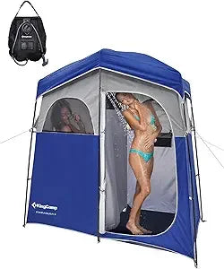 Camping Shower Tent, Portable Outdoor Privacy Toilet & Changing Shelter