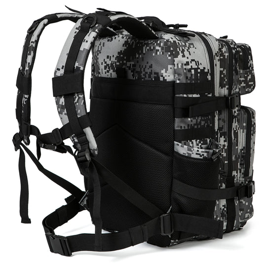 45L Tactical Backpack with Dual Cup Holders