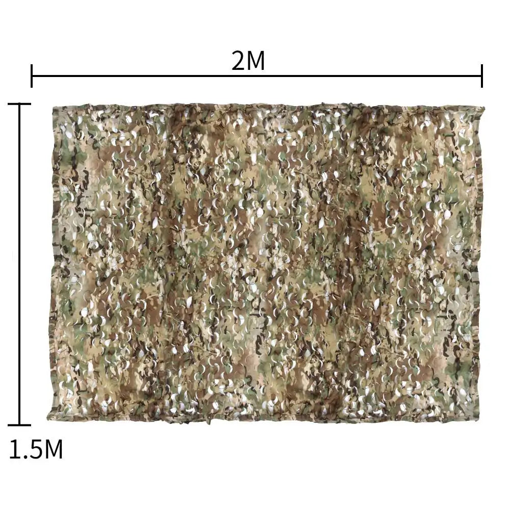 1.5x2m Outdoor Tactical Camouflage Net, Shading Net