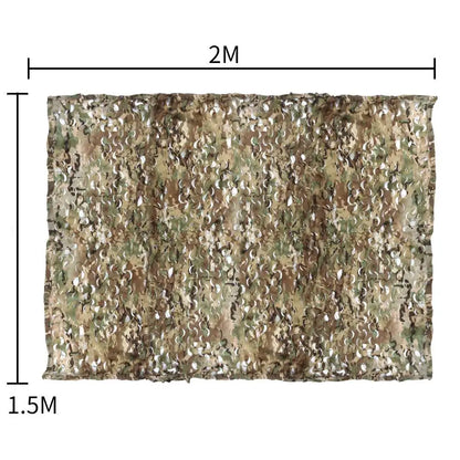 1.5x2m Outdoor Tactical Camouflage Net, Shading Net