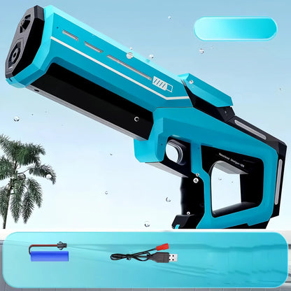 Electric Water Guns For Adults Powerful Squirt Automatic Suction Water Blasters