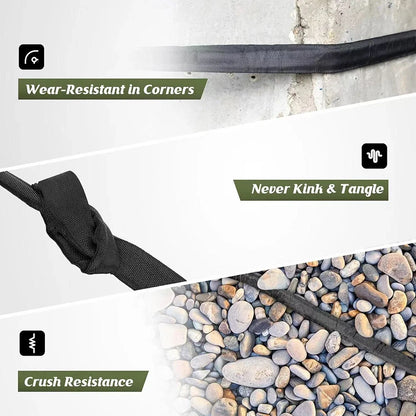 Non-Expandable Garden Water Hose Kink Free Lightweight 50/100ft