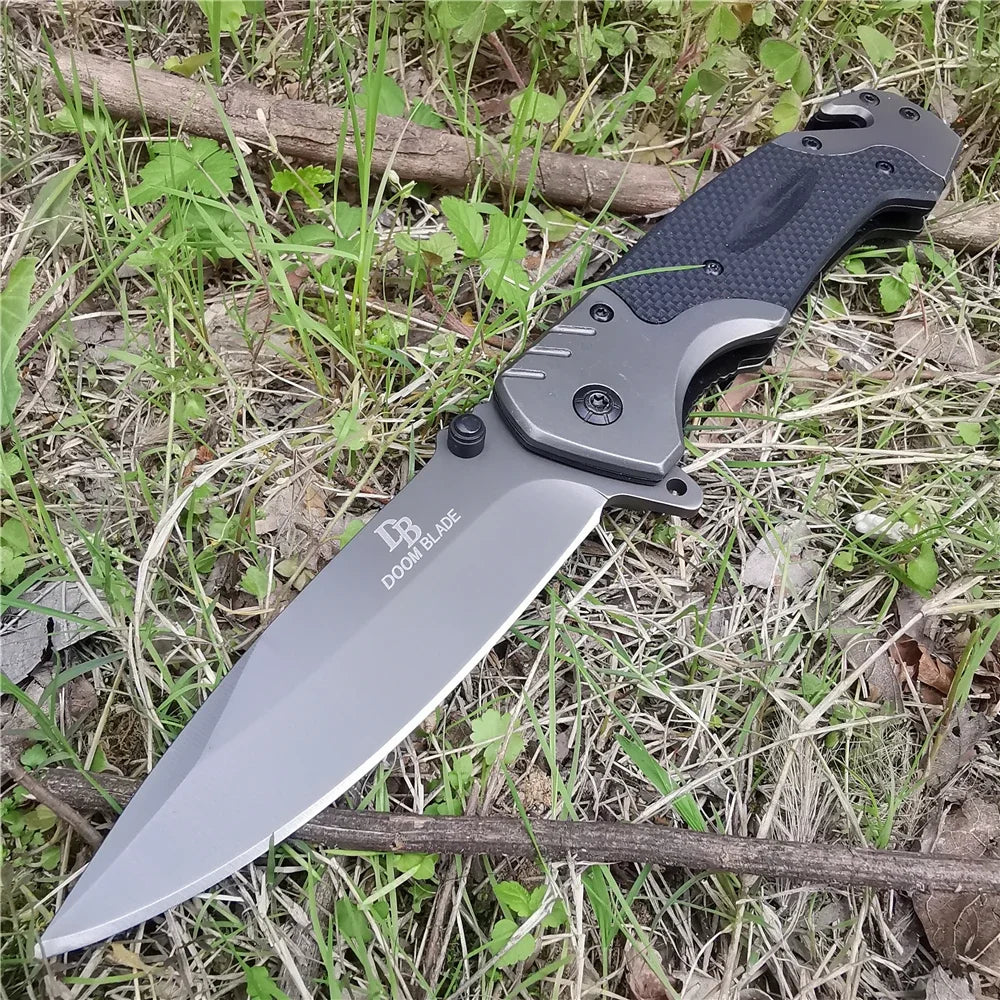 Military Survival Folding Knife  Good for Hunting Camping Everyday Carry