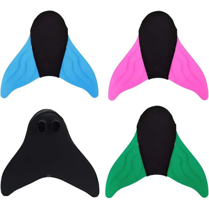 Swimming Fins Training Flipper Foot Flipper Children and Adult