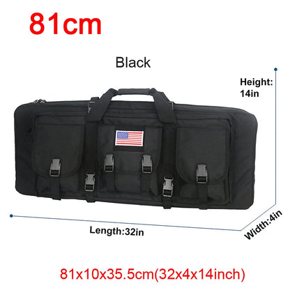 32 38 inch 81cm 97cm Rifle Bag Double Gun Case Backpack