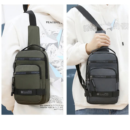 Large Capacity Chest Bag Crossbody Bag Backpack