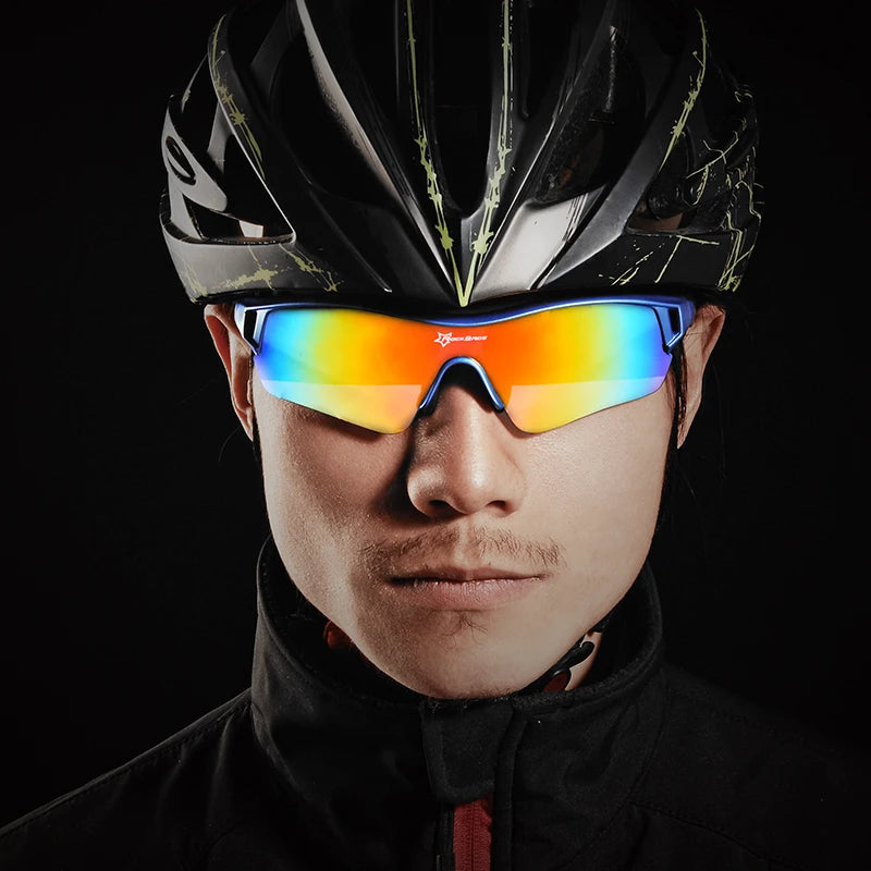 ROCKBROS Polarized Cycling Glasses 5 Lens May take  3 weeks shipping time