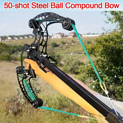 High Precision Mechanical Pulley Bow Slingshot