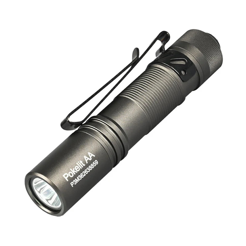 Small Rechargeable Pocket LED Flashlight 1000 Lumens for Everyday Carry