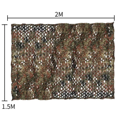 1.5x2m Outdoor Tactical Camouflage Net, Shading Net