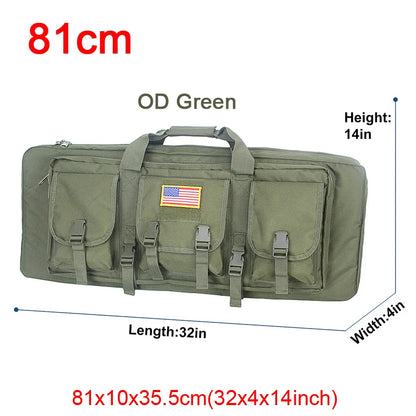 32 38 inch 81cm 97cm Rifle Bag Double Gun Case Backpack