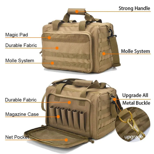Tactical Gun Range Storage Bag