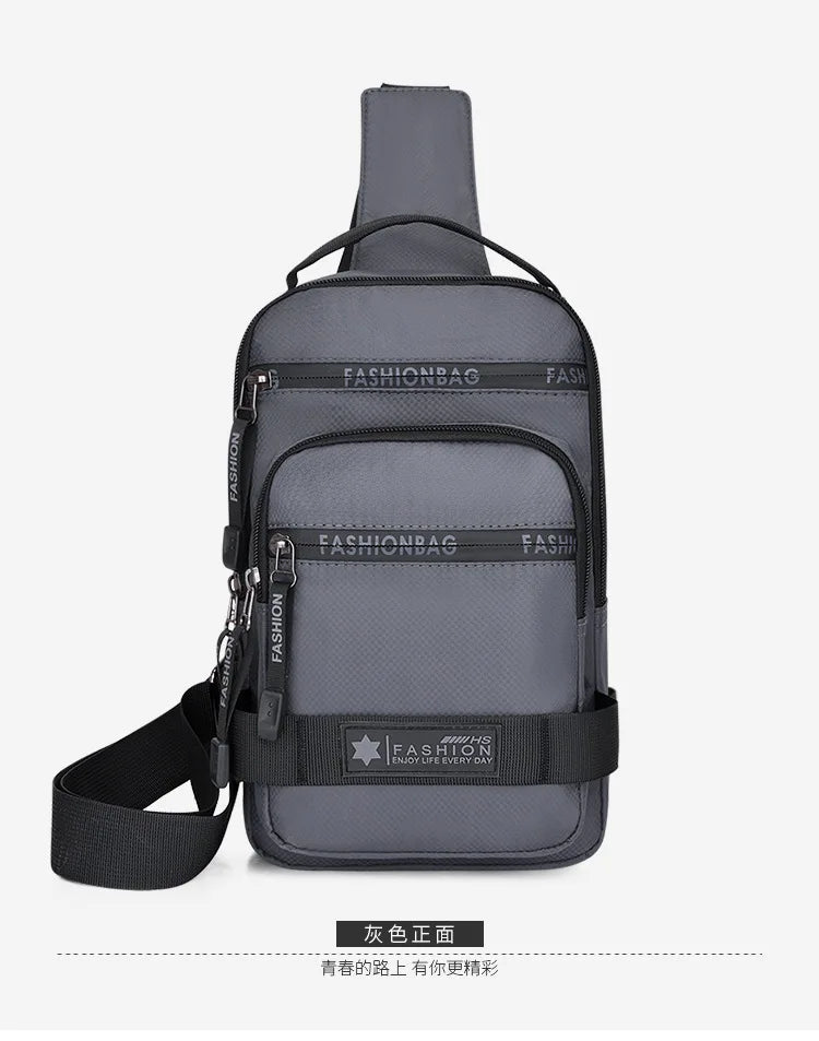 Large Capacity Chest Bag Crossbody Bag Backpack