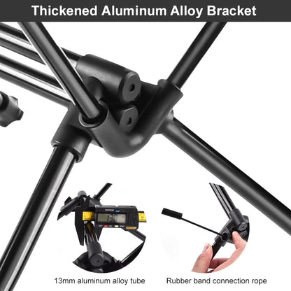 WESTTUNE Folding Camping Table Aluminum Lightweight Portable Table with Storage Mesh Bag for Outdoor Backyard Picnic BBQ Hiking