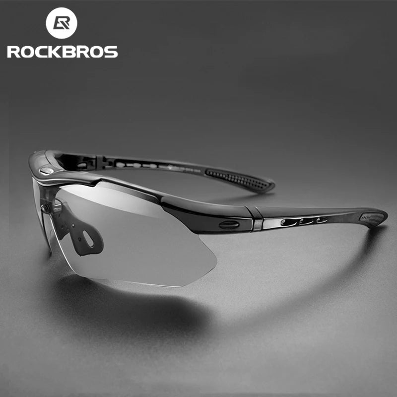 ROCKBROS Cycling Photochromic Bicycle Sports Sunglasses