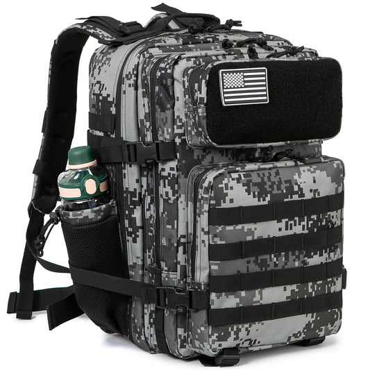 45L Tactical Backpack with Dual Cup Holders