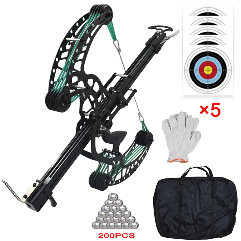 High Precision Mechanical Pulley Bow Slingshot