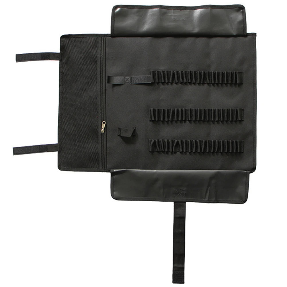 Portable Camping Tent Stake Bag with Hammer, Rope,