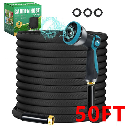 Non-Expandable Garden Water Hose Kink Free Lightweight 50/100ft