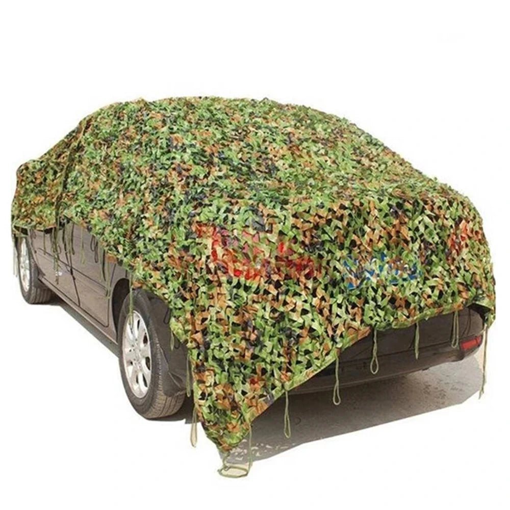 210D camouflage network sunshade tent,