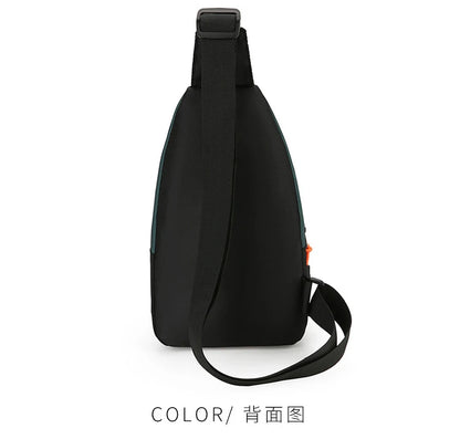 Men's Chest Bag Handbag Lightweight Oxford Fabric Crossbody Shoulder Bag Stylish Casual Men's Waist Packs Male Chest Bag