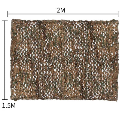1.5x2m Outdoor Tactical Camouflage Net, Shading Net