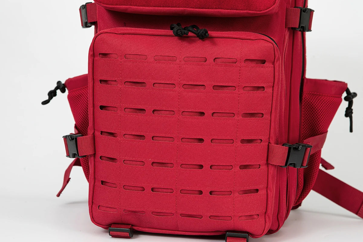 45L Men's Tactical Backpack with Double Cup Holder